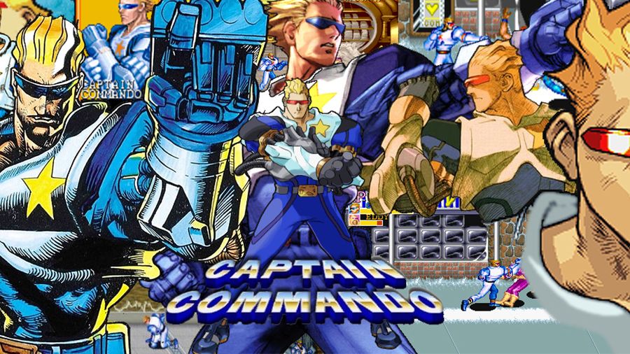 Game Captain Commando Psx